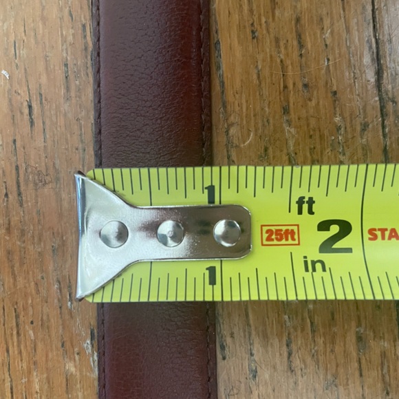 Yves Saint Laurent Vintage Brown Leather Belt - Picture 7 of 10